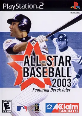 All-Star Baseball 2003 featuring Derek Jeter box cover front
